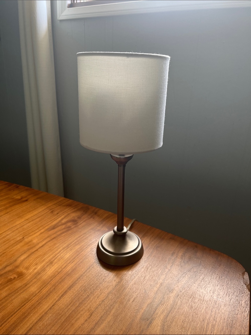 Small Silver Lamp